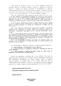 “Nos termos do disposto nos art. 25 e 26 do Regimento Interno do