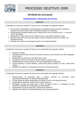 Roteiro de corre&ccedil;&atilde;o - NC