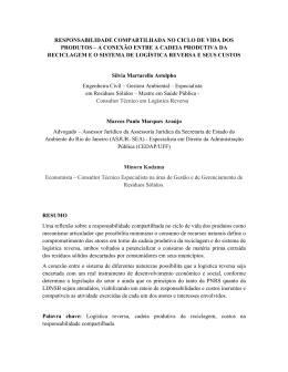 responsabilidade compartilhada no ciclo de vida