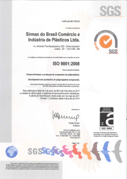 Sirmax do Brasil Comércio e Indústria de Plásticos Ltda.