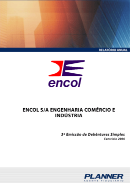 ENCOL S/A ENGENHARIA COMÉRCIO E INDÚSTRIA