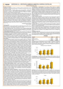 ZAMPROGNA S.A. - IMPORTA&Ccedil;&Atilde;O, COM&Eacute;RCIO E IND&Uacute;STRIA E