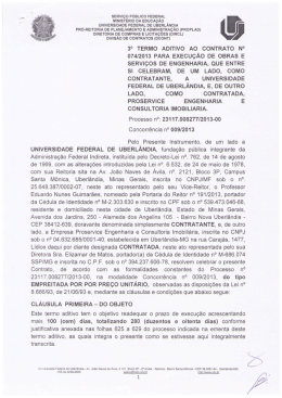 C 074-13 - Proservice - 3º Termo Aditivo