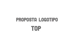 PROPOSTA LOGOTIPO