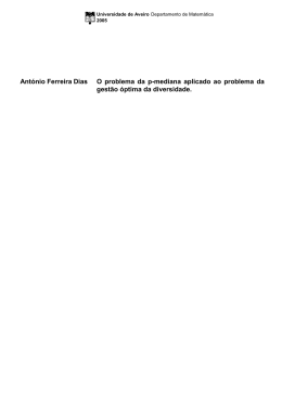 Ant&oacute;nio Ferreira Dias O problema da p