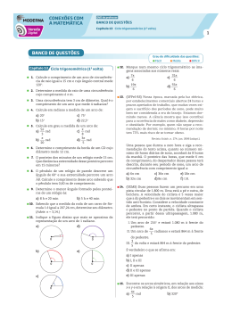 conexões com a matemática 1 banco De questões