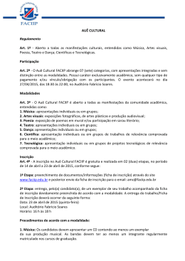 Leia o Regulamento