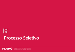Processo Seletivo