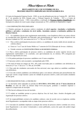 Tribunal Superior do Trabalho