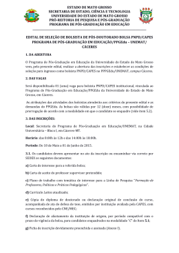 estado de mato grosso secretaria de estado, ciência e