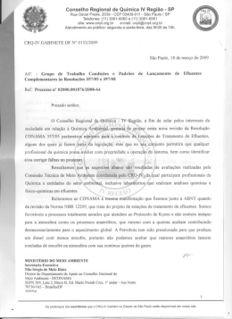 Conselho Regional de Quimica Iii` Região - SP