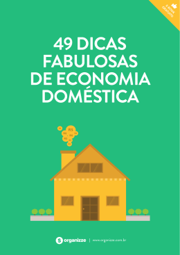 49 DICAS FABULOSAS DE ECONOMIA DOMÉSTICA
