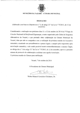 elaborado com base no disposto no n.° 3, do artigo 35.° da Lei n