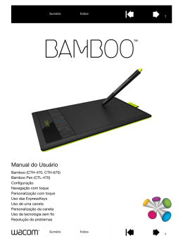 Manual do Usuário Bamboo