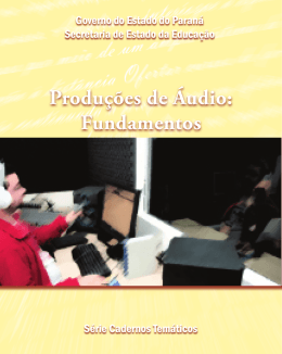 Produ&ccedil;&otilde;es de &Aacute;udio: Fundamentos