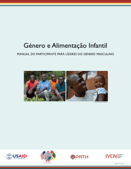 G&eacute;nero e alimenta&ccedil;&atilde;o da crian&ccedil;a e do beb&eacute; latente: