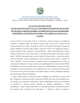 2014-06-25 REUNIAO TCAS - COLATINA