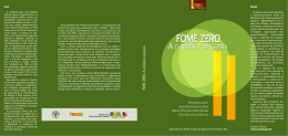 FOME ZERO - Minist&eacute;rio do Desenvolvimento Agr&aacute;rio
