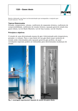 1320 &ndash; Gases ideais