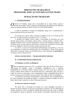 DIREITO DO TRABALHO II