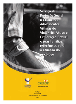 Serviço de Proteção Social a Crianças e Adolescentes Vítimas