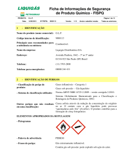 FISPQ - Liquigás Distribuidora SA