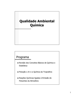 Revis&atilde;o de Qu&iacute;mica