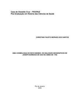 Casa de Oswaldo Cruz &ndash; FIOCRUZ P&oacute;s-Gradua&ccedil;&atilde;o em