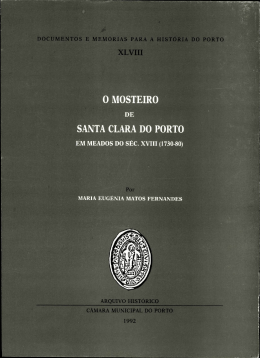 xlviii 0 mosteiro santa clara do porto