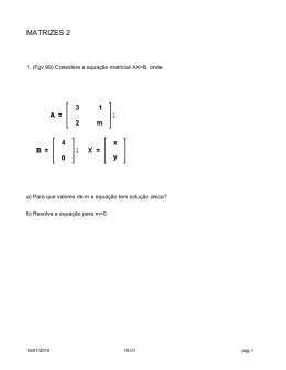 MATRIZES 2 - Diadematematica