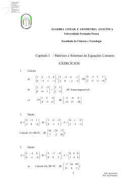 Conjunto exerc - Universidade Fernando Pessoa
