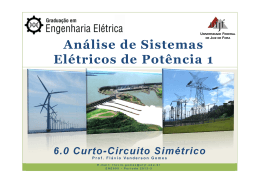 An&aacute;lise de Sistemas El&eacute;tricos de Pot&ecirc;ncia 1 6.0 Curto