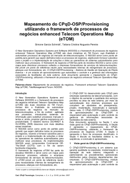 eTOM - CPqD