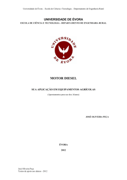 Princ&iacute;pio de funcionamento do motor Diesel de 4 tempos