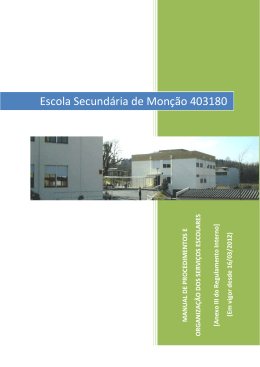Escola Secund&aacute;ria de Mon&ccedil;&atilde;o 403180