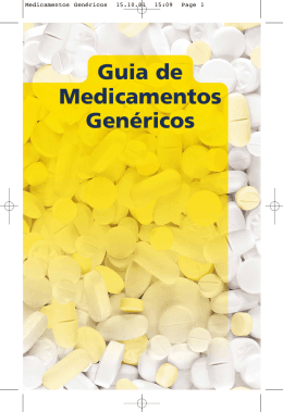 Guia de Medicamentos Gen&eacute;ricos