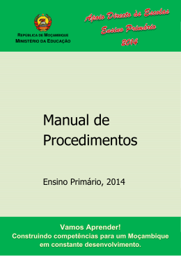 ADE 2014 - Manual de Procedimentos