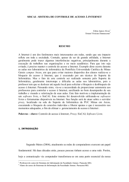 2 - siscai - sistema de controle de acesso &agrave; internet