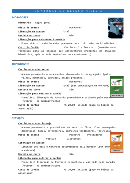 Planilha de Controle de Acesso