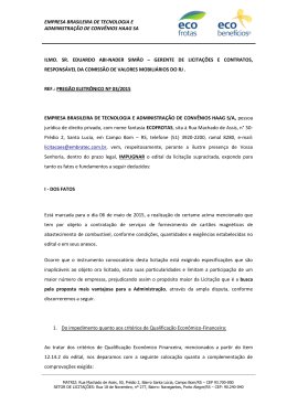 EMPRESA BRASILEIRA DE TECNOLOGIA E