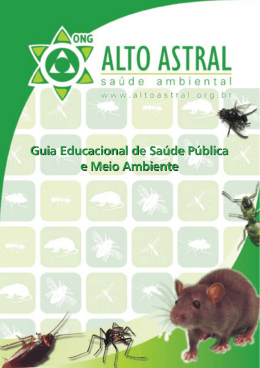 Guia Educacional de Sa&uacute;de P&uacute;blica e Meio
