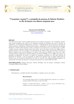 &ldquo;Conquistar e manter&rdquo;? - Universidade Federal de Minas Gerais