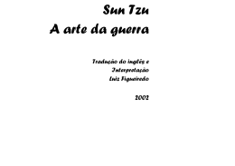 SUN TZU - A ARTE DA GUERRA