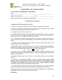 Prova - IFSP
