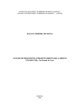 JULIANA PEREIRA DE SOUZA AN&Aacute;LISE DE