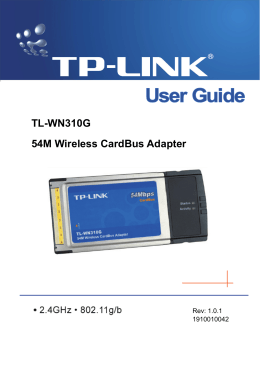 User Guide - TP-Link