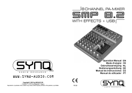 SYNQ SMP8.2 - user manual V1.0