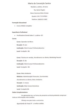 Marta da Concei&ccedil;&atilde;o Santos