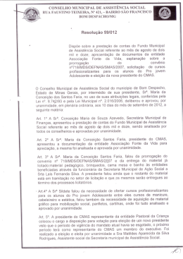 resolucao 59-12 - Prefeitura Municipal de Bom Despacho