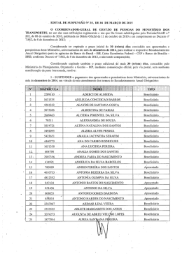 35/2015 - Ministério dos Transportes